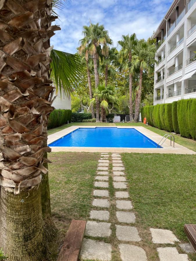 Amplio Apartamento Con Acceso Directo A Piscina Платья-де-Аро Экстерьер фото